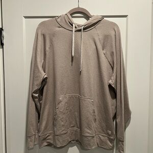 Vuori Women’s Beige Oversized Halo Hoodie